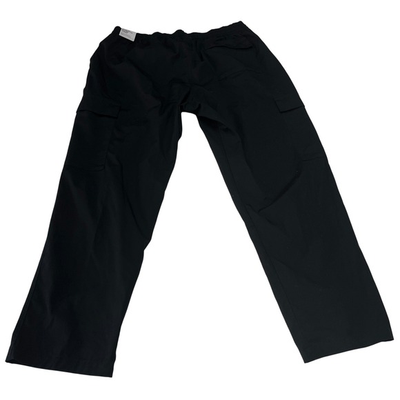 Nike Cargo Pants Mens XL Black Loose Fit Straight Leg Ripstop NWT - Picture 3 of 13
